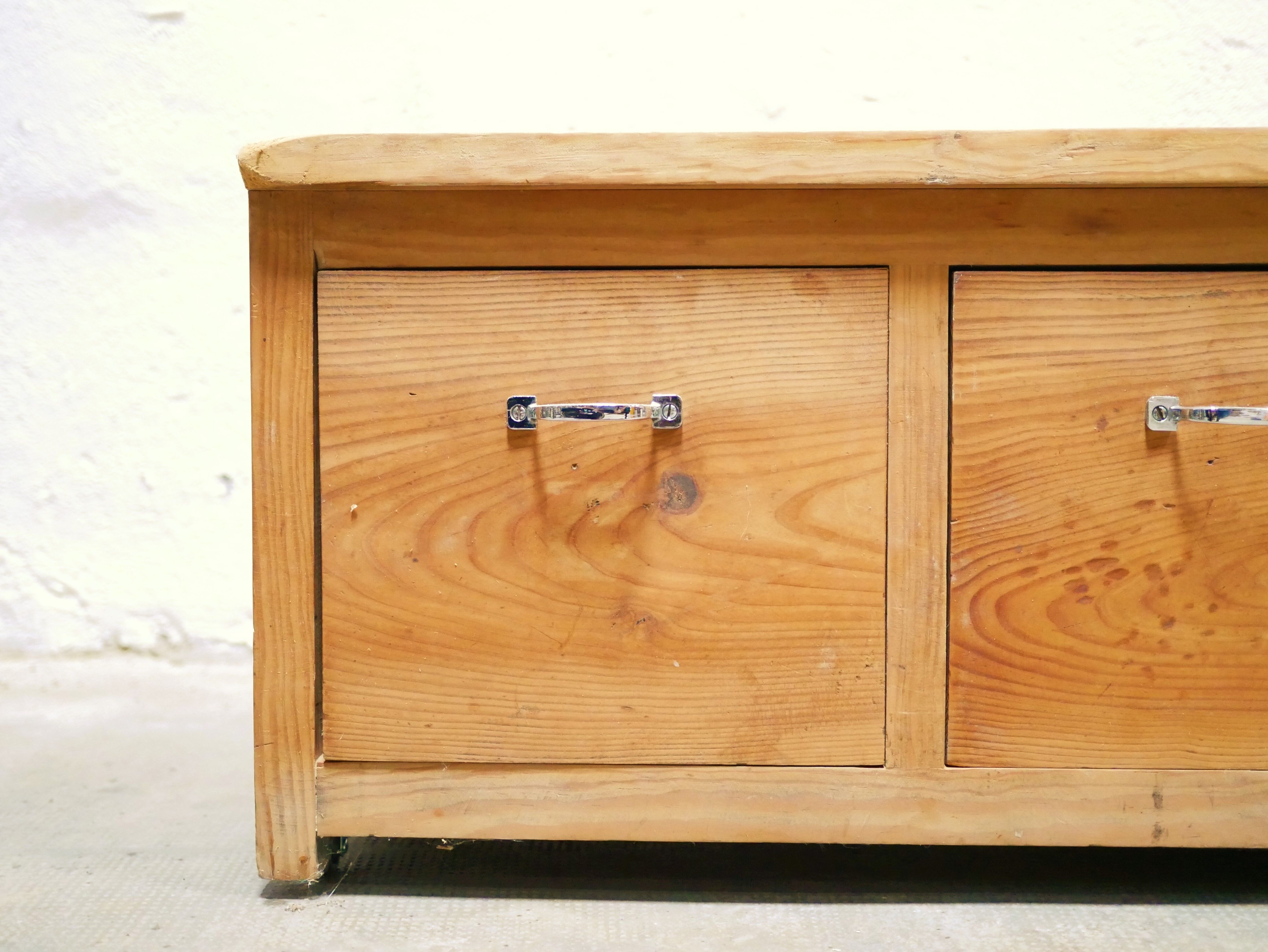 Meuble de métier à tiroirs meuble de rangement bas