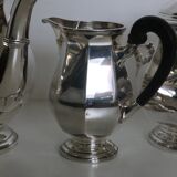 Silver-plated coffee service with ebony handles