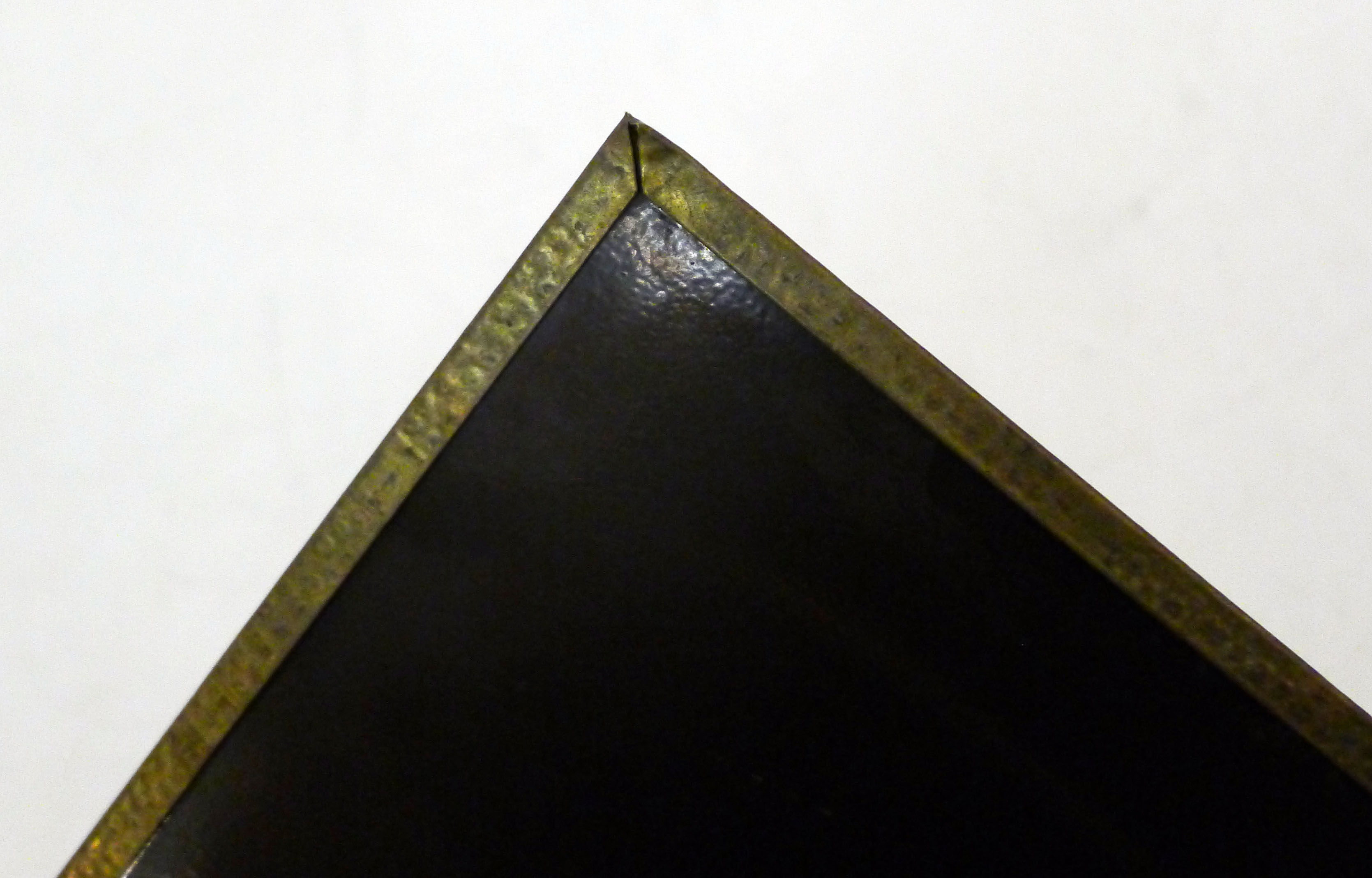 1960's brass magazine rack