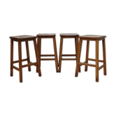 Four English School Lab Bar Stools