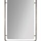 Italian space age wall mirror from the 60s/70s – tubular chrome –