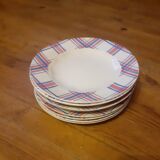 Creil Montereau Plates - Scottish