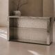 Contemporary Stainless Steel Reception Desk