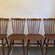 4 chaises de bistrot vintage Baumann