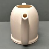 Old teapot Salam tea Villeroy & Boch porcelain and metal ~ 50s