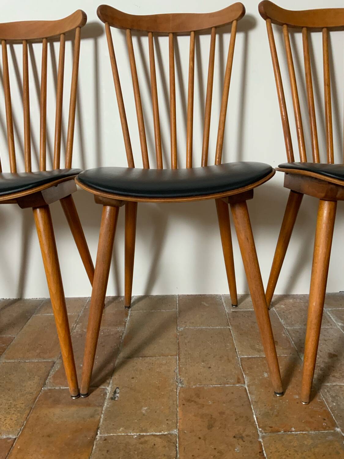 4 Baumann chairs