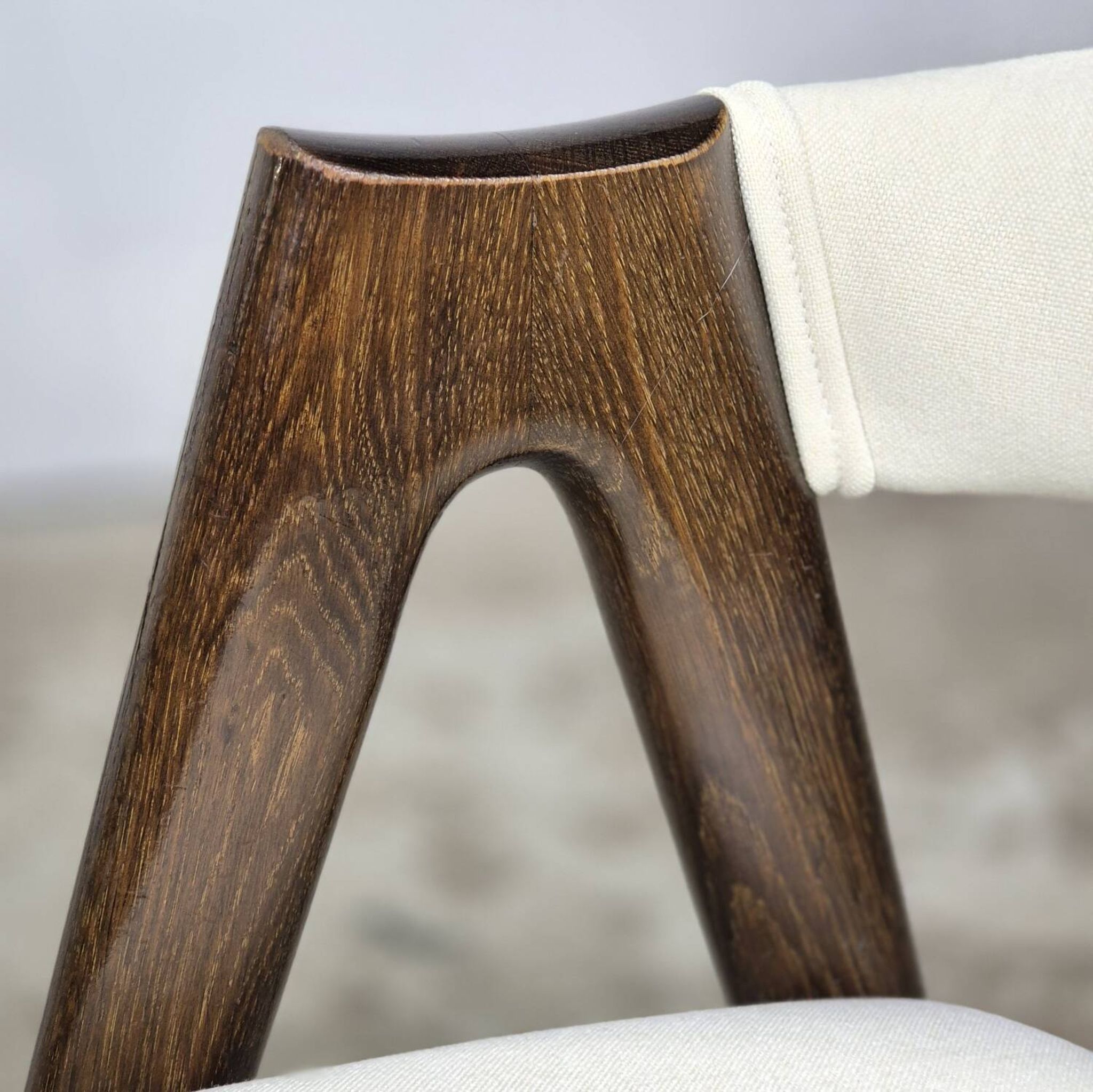 Danish vintage dining chair 'Compass Chair' by Kai Kristiansen