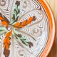 Romanian handicraft ceramic plate
