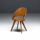 Chaises de salle à manger en contreplaqué, Italie, années 1950