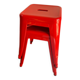 2 Tolix stools 45cm