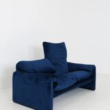 Vintage Maralunga sofa by Vico Magistretti for Cassina, Italy 70s