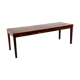 Banc minimaliste en palissandre, Suède, 1960