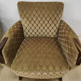 Set of 2 armchairs mid-century