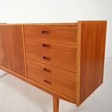 Elegant-lined Scandinavian 1960s sideboard