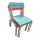 4 Fermob Luxembourg chairs