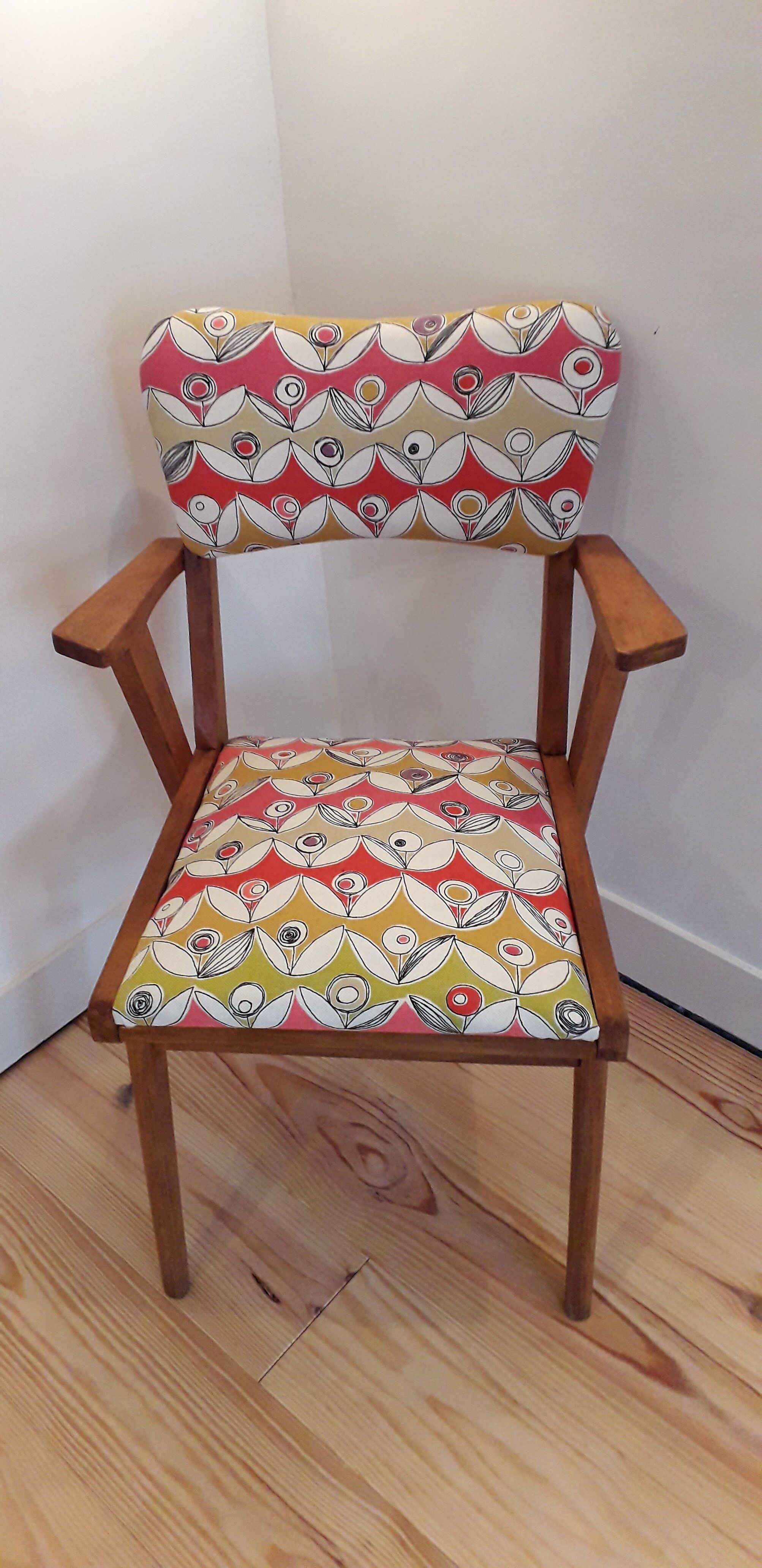Armchair feet compass 60s