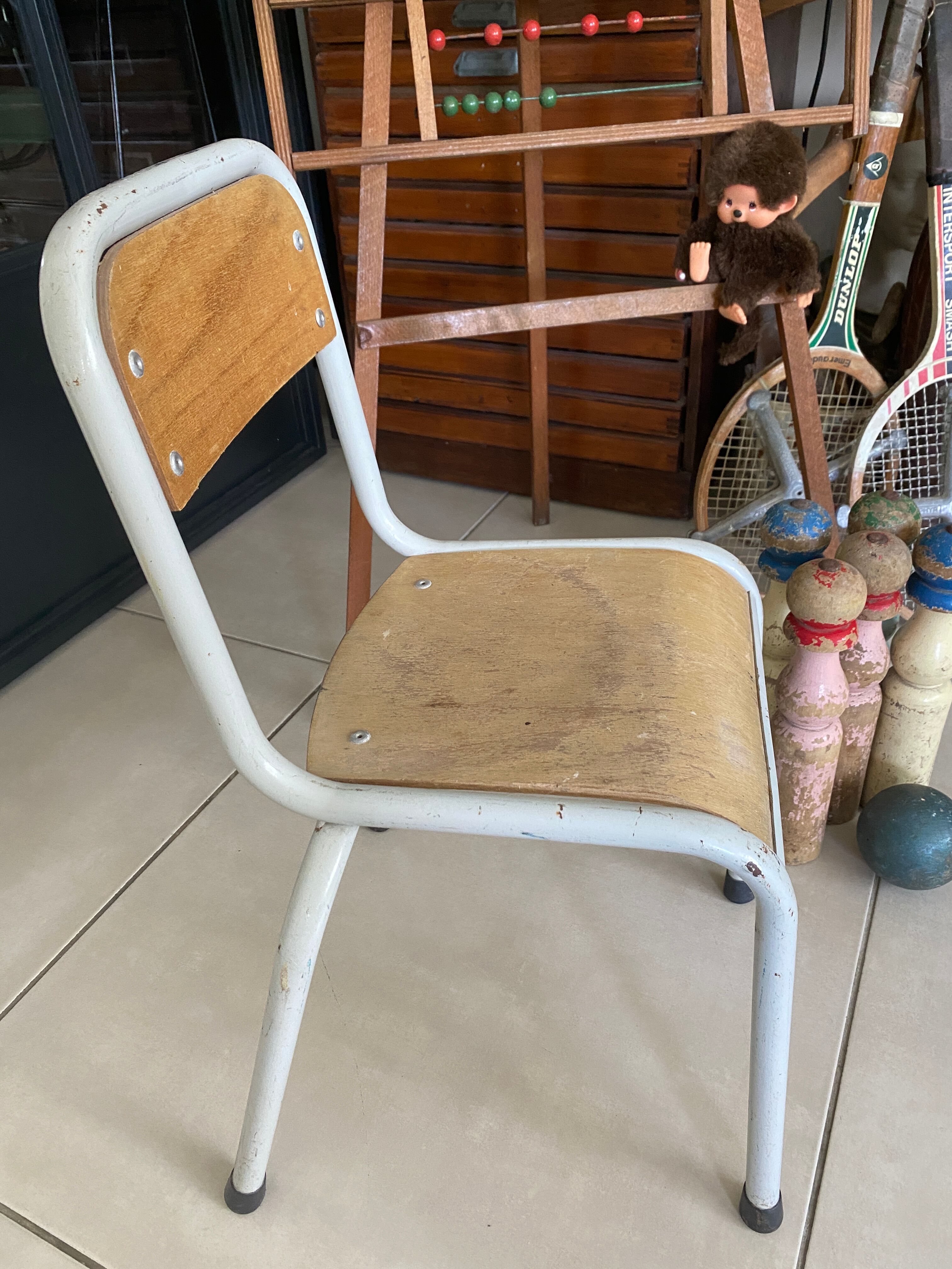 Vintage school children's chair
