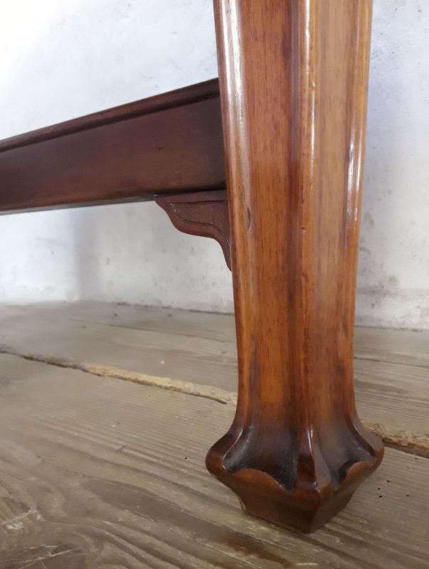 Art Nouveau table extendable dining room