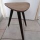 Extra table wood tripod feet compas vintage
