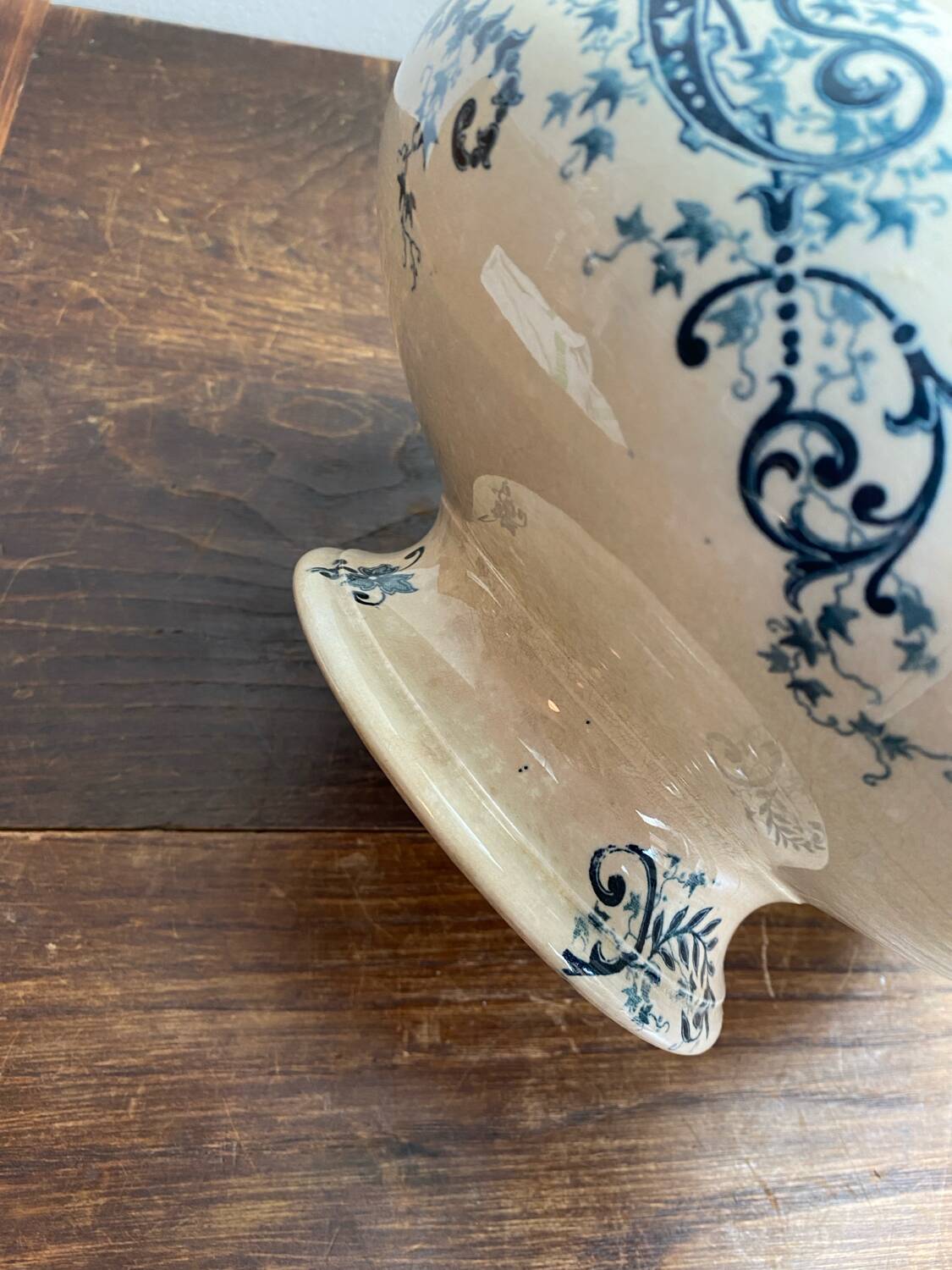 Soup tureen, ironstone, Sévigné, HB & Co.