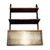 Étagère modulable 1950 design scandinave.