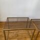 Vintage golden gigognes tables