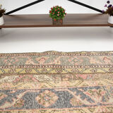 2x9 patchwork turkish runner rug