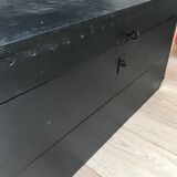 Restored wooden trunk