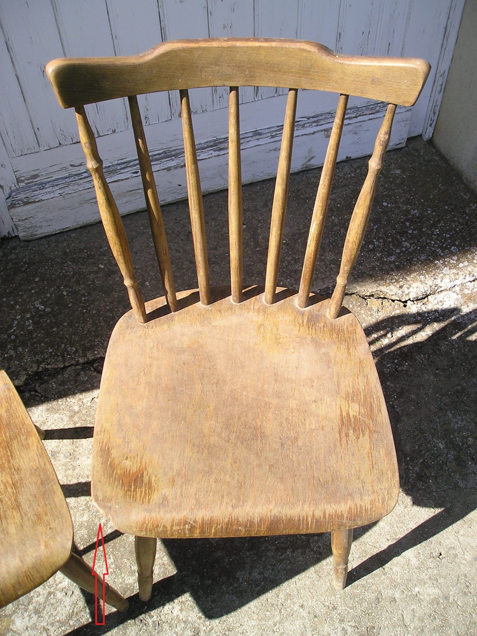 Pair of Thonet bistro chairs