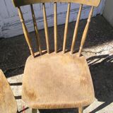 Pair of Thonet bistro chairs