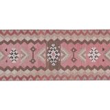 Vintage Turkish rug from Oushak, hand-woven74x358 cm