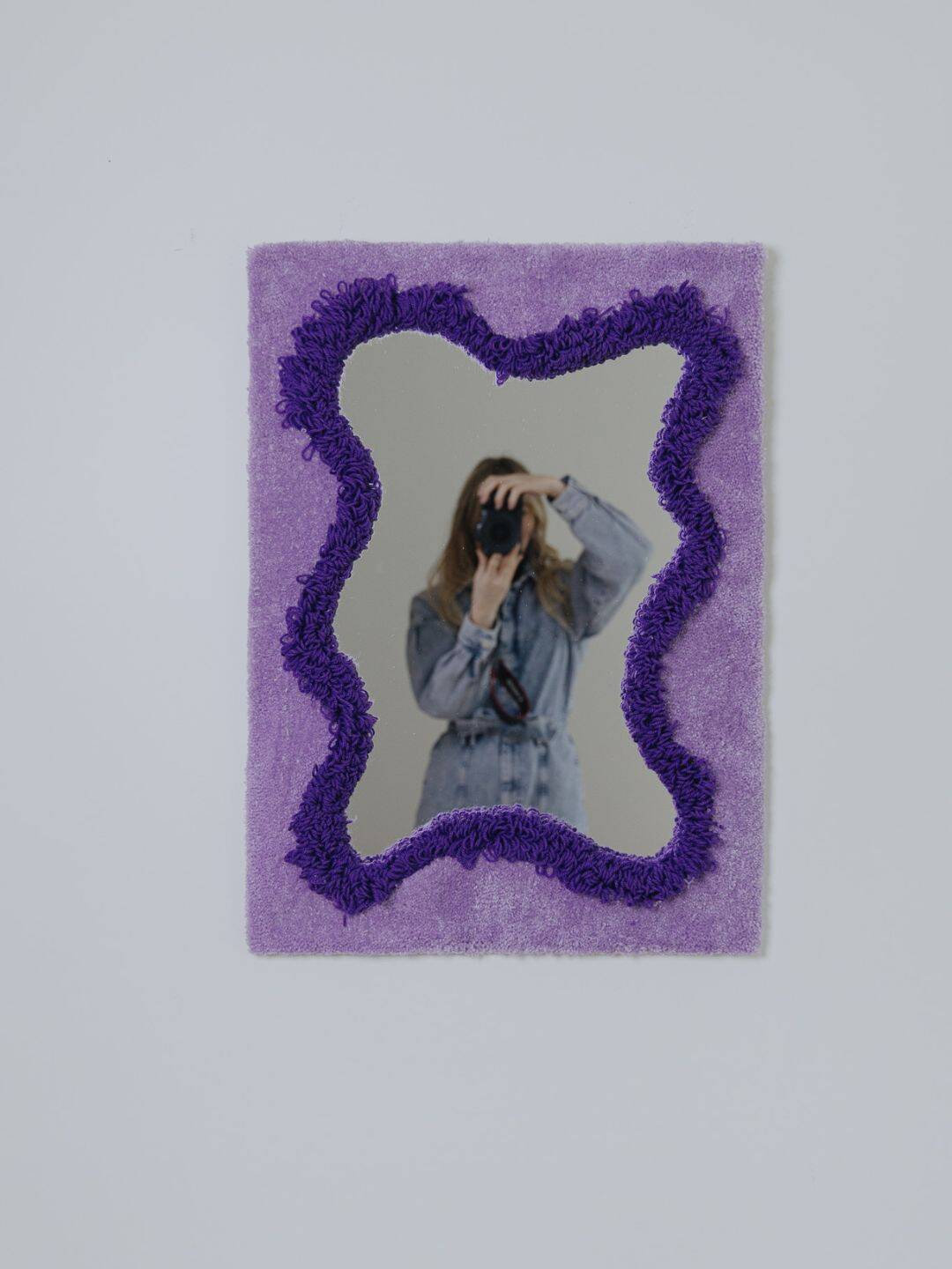 Lilac organic mirror