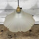 Frosted glass pendant lamp
