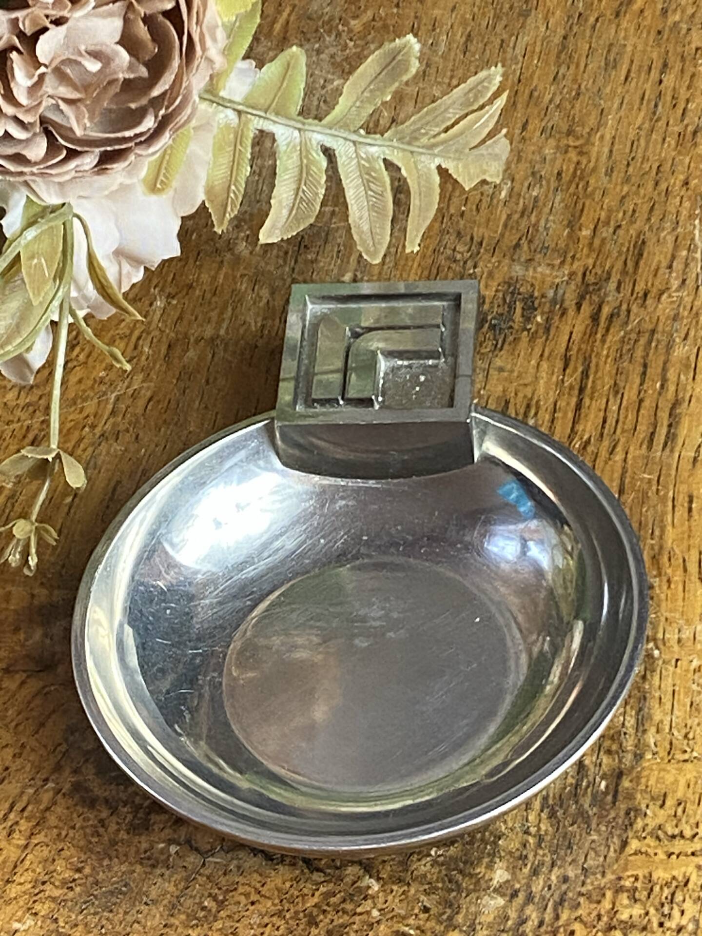Silver-plated tastevin