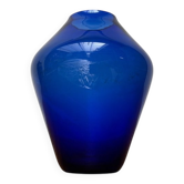 Mid-Century Minimalist Glass Vase, 1960s
