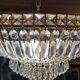 Lustre pampille vintage