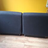 Herman Miller modular armchair – Don Chadwick – black fabric