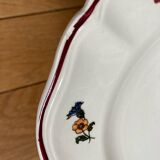 Rustic dessert plates from Sarreguemines