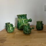 Pitcher and 4 cups