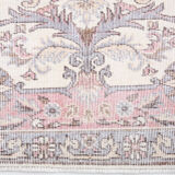 Farmhouse floral vintage carpet rug