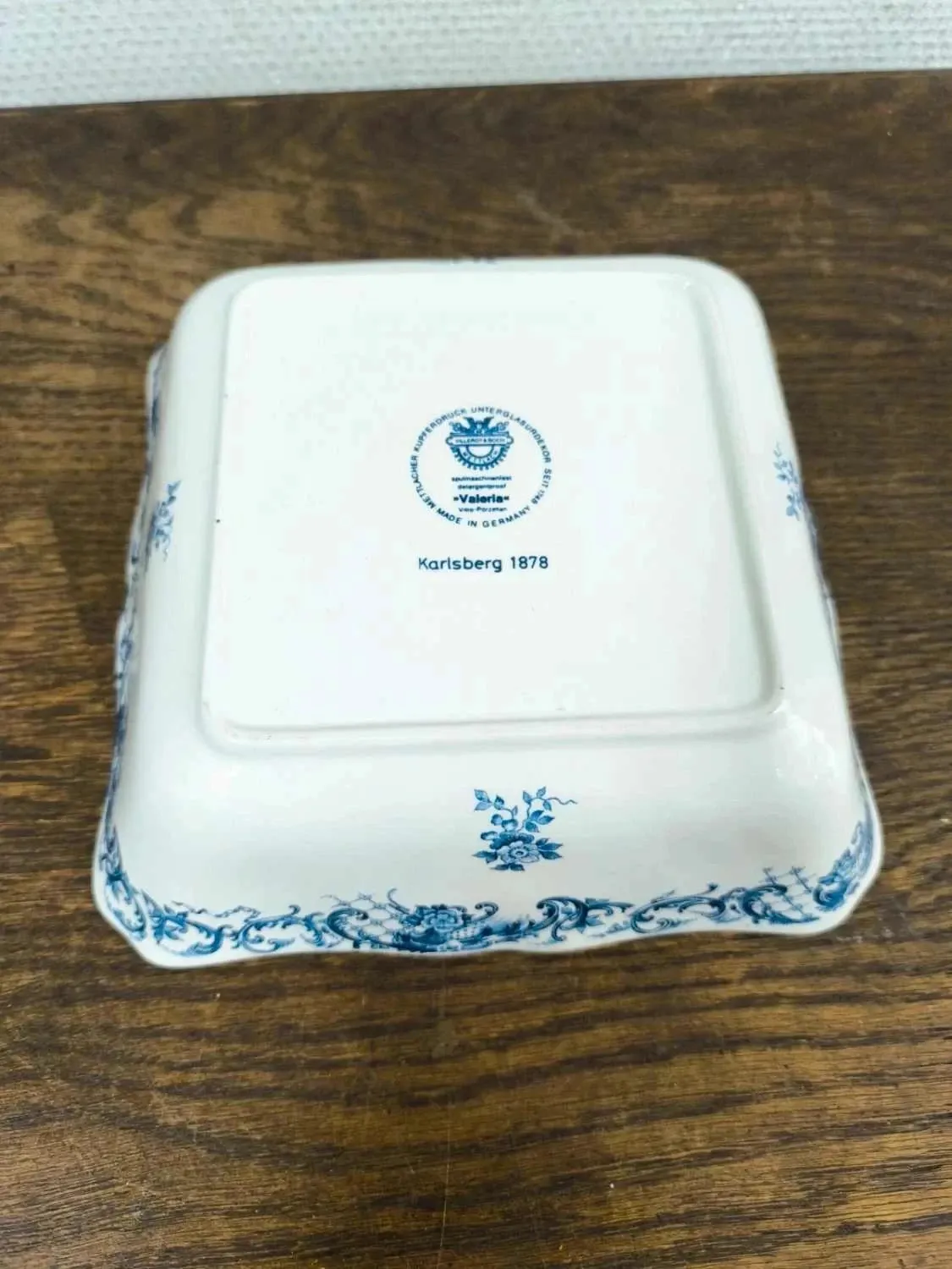 Large salad bowl Villeroy & Boch Valeria blue