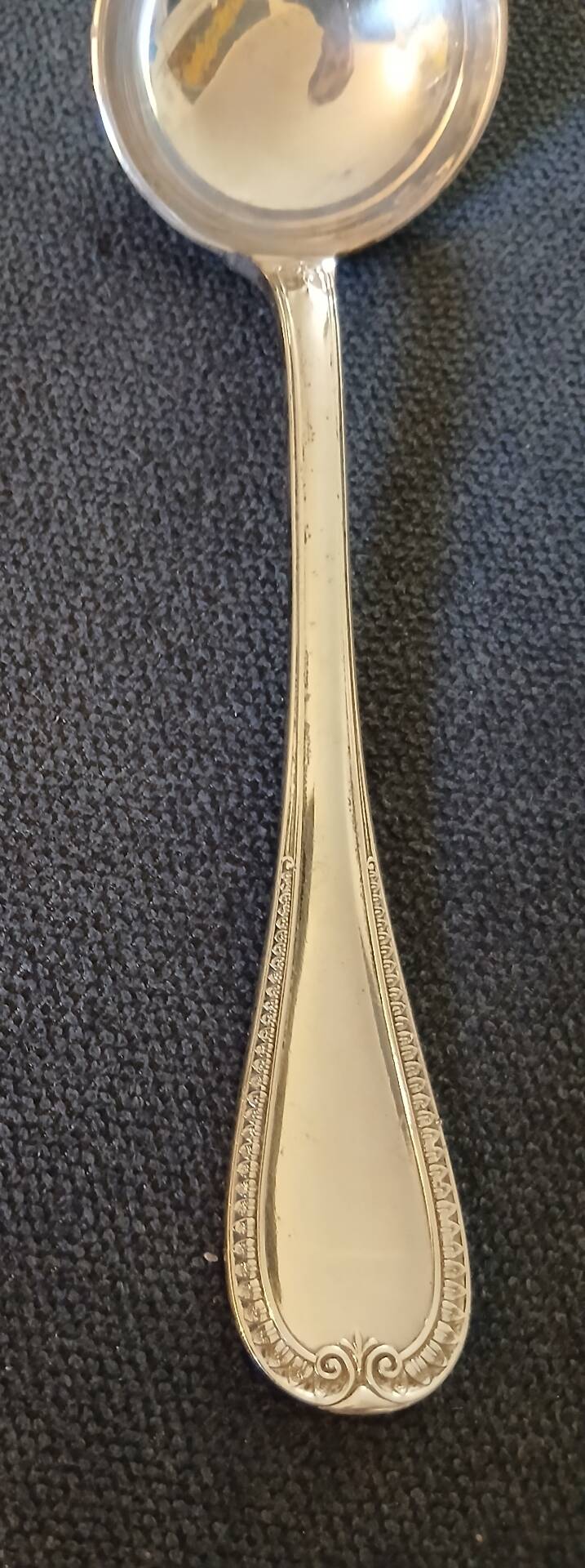 Christofle Malmaison cream sauce spoon silver-plated metal