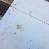 Small wooden farmhouse table