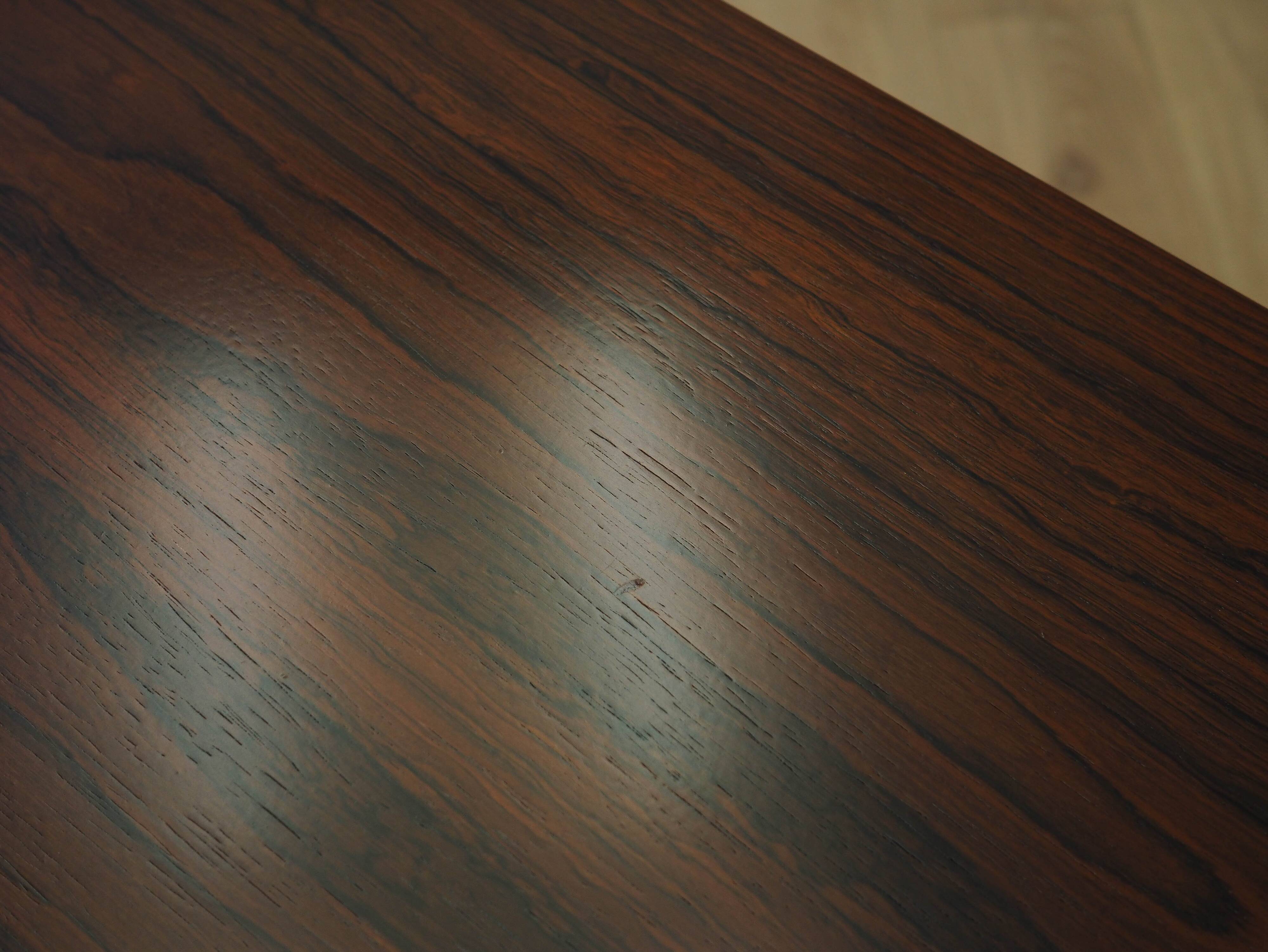 Rosewood cabinet, Danish design, 1970s, manufacturer: Hundevad