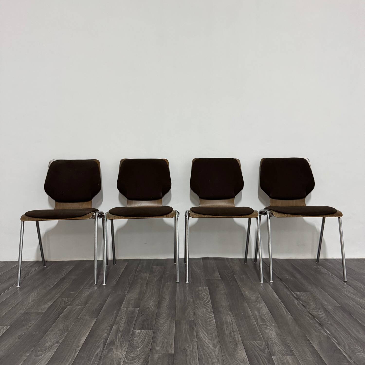 Carlo Ratti Style Set Da Pranzo 4 Sedie Design Modernariato Anni ‘70