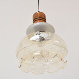 Mid-century Glass Pendant,1970's.