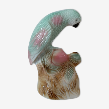 Ceramic parrot Brazil 1960