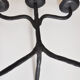 Chandelier tripode fer forgé 1950