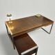 Minister's desk set + sideboard, Claude Gaillard for Ligne Roset, 1970