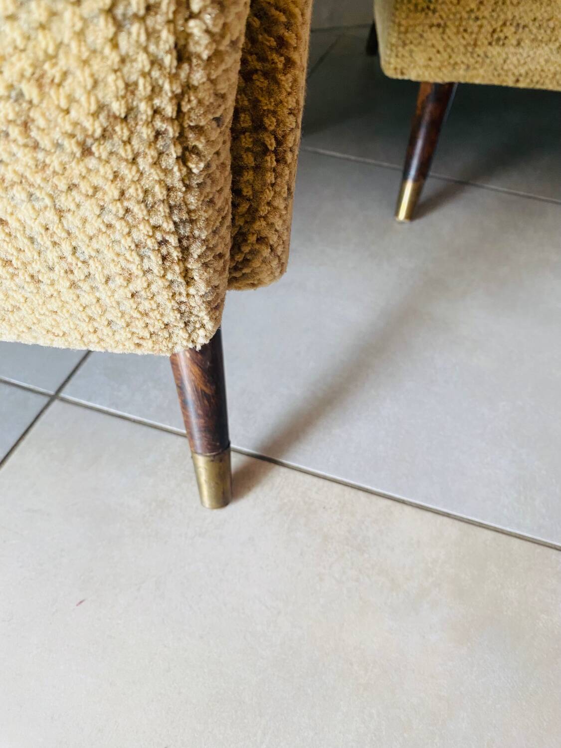 Pair of vintage armchairs